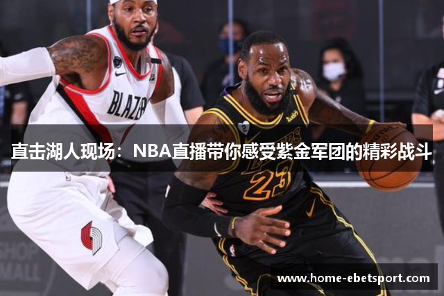 直击湖人现场：NBA直播带你感受紫金军团的精彩战斗